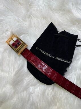 Vintage Alligator Belt